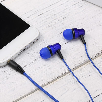 

K2 35mm Wired Headphones In-Ear Headset Stereo Music Earphone Smart Phone Earpiece Earbuds In-line Control w Microphone