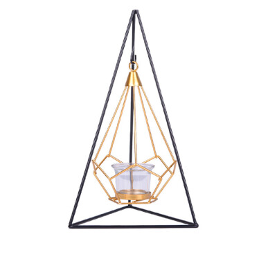 

Gobestart Creative Gift Night Hanging Table Lantern Candle Holder Candlestick Home Decor