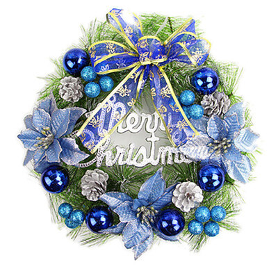 

Christmas Wreath Hanging Ornaments Christmas Garland Decorations Christmas Ornaments Door Window Arrangement Decoration