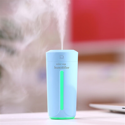 

〖Follure〗USB Car Humidifier Air Filter Freshener 7 Color Mood Light For HomeOfficeCar