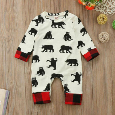 

Newborn Baby Cotton Romper Jumpsuit Playsuit Bodysuit Summer Clothes Outfits
