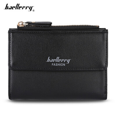 

Baellerry Stylish PU Leather Card Holder Short Wallet Coin Purse for Women