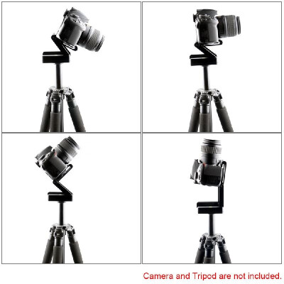 

Andoer Camera Head Solution Photography Studio Camera Tripod Z Pan & Tilt Flex Tilt Head Aluminum Alloy