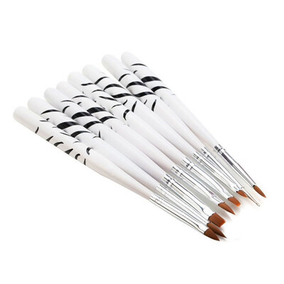 

Set Fingernail Dotting Painting Drawing Polish Brush Pen Tools 8pcs