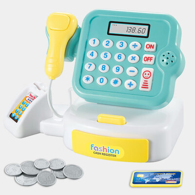 

Tailored Kids Pretend Toys Simulation Cash Shopping Cashier Role Play Game Set