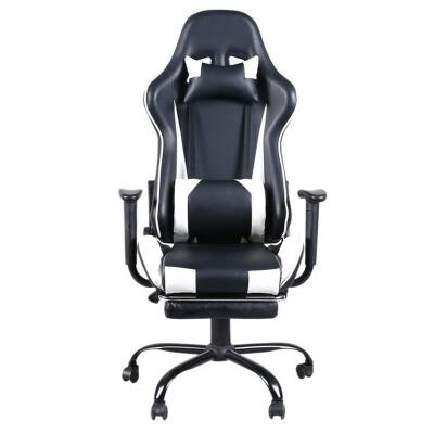 

High Back Swivel Chair Racing Gaming Chair Office Chair with Footrest Tier