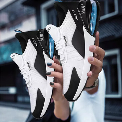 

Lace-up mesh breathable flat mens&womens casual sports shoes