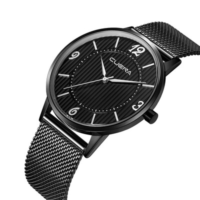 

Gobestart Luxury Watches Quartz Watch Stainless Steel Dial Casual Bracele Watch