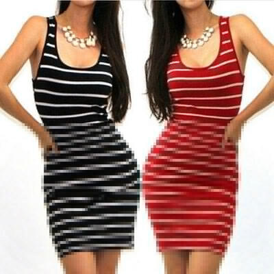 

Fashion Women Bandage Bodycon Sleeveless Evening Sexy Party Cocktail Mini Dress
