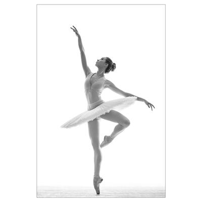 

Frameless Ballet Girl HD Printed Posters Canvas Paintings Wall Art Picture