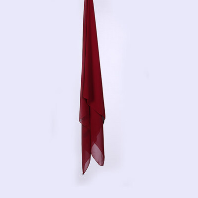 

new women bandana plain bubble chiffon muslim hijabs cloth wrap solid color shawls headband maxi scarf shawl chiffon hijab