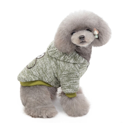 

Winter Pet Clothes Dog Hoodies Warm Wool Autumn Leisure Dog Sweatshirts Small Cat Jacket Large Dogs For Dogs Bichon -XXL