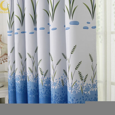 

100200cm Curtains And Tulle Room Curtains Drapery French Bay Window Printed Curtain Window Blinds Home Textile