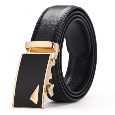 

New Mens Belts Brand Designer Belts Men High Quality Cow Genuine Leather Automatic Buckles Ratchet Belts For Men