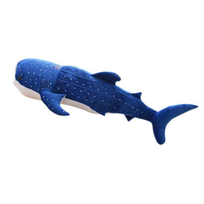 

Cute Blue Whale Plush Toys Lovely Big Fish Cloth Stuffed Animals Doll Gift