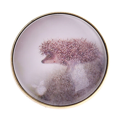 

Vintage Hedgehog Brooch Special Animal Pins Vintage Jewelry Brooches Bronze Antique Plated Collar Pin For Women Gift