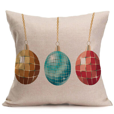 

Tailored Merry Christmas Linen Pillow Cases Sofa Cushion Cover Home Decoration