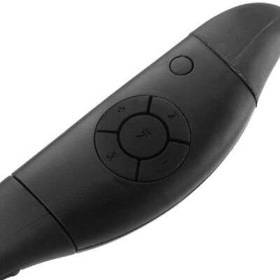 

Waterproof Wireless Bluetooth Sports Earphone Headset Headphone for Cellphone PC Swimming Skating Black