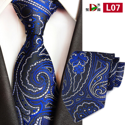 

Manufacturers spot trendy mens business casual tie polyester silk jacquard professional executive wedding work tie
