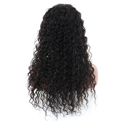 

Dolago Deep Wave 360 Lace Frontal Wig Pre Plucked 150 Density Malaysian Lace Front Human Hair Wigs For Women Virgi