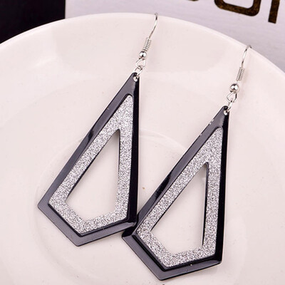 

Scrub Earring Fashion New Jewelry Geometric Sticker Scrub Earring Stud Earring