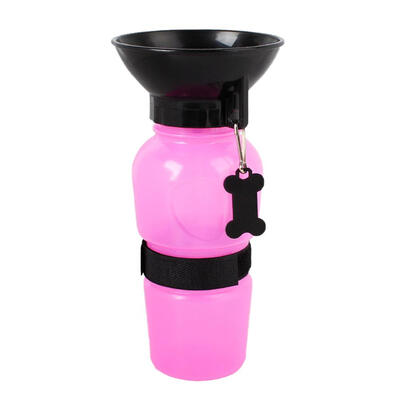 

500mL Dog Drinking Water Bottle Pet Outdoor Feeding Bowl Portable Water Cup