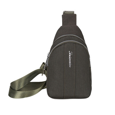 

Tailored Chest Bag Men & Women Solid Color Retre Outdoor Travel Shoulder Messenger Bag