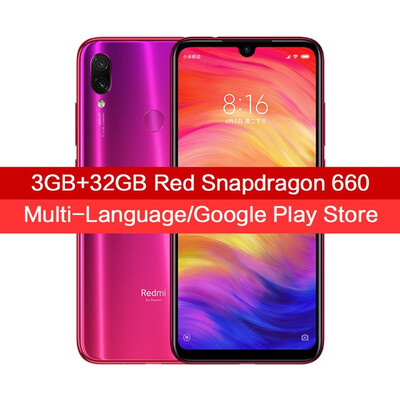 

Global Version Xiaomi Redmi Note 7 3GB 32GB Mobile Phones Snapdragon 660 48MP13MP Dual Camera 63 Full Screen 4000mAh CE FCC