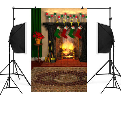 

〖Follure〗Christmas Backdrops Snow Vinyl 3x5FT Background Photography Studio