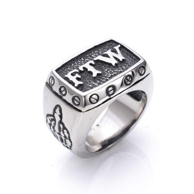 

Sytlish Hot Sale Men Stainless Steel Ring