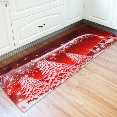 

Gobestart Christmas Floor Entrance Door Bathroom Mat Indoor Bathtub Carpet Doormats Decor
