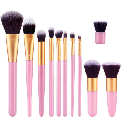 

11pcs Makeup Brush Set Foundation Eye Shadow Brushes Cosmetic Beauty Tools