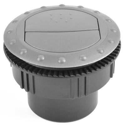 60mm Vent Air Outlet Rotating Interior Round Ceiling Car Rv Atv Ac