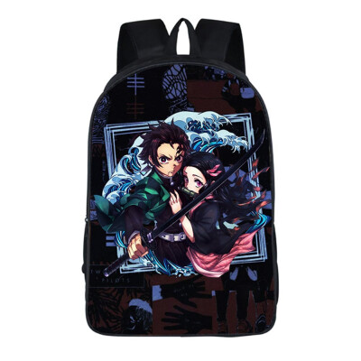 

redCherry Anime Demon Slayer Kimetsu no Yaiba Cosplay Backpack Daypack Bookbag Laptop School Bag