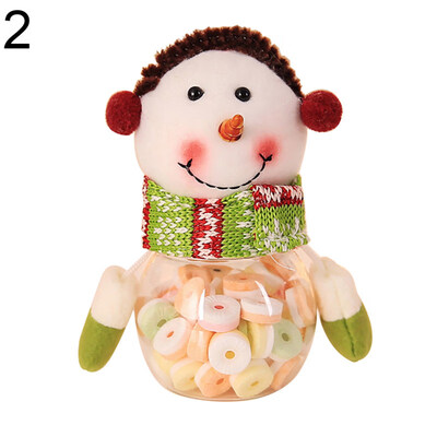 

Reindeer Snowman Santa Claus Candy Box Storage Case Christmas Gift Home Decor