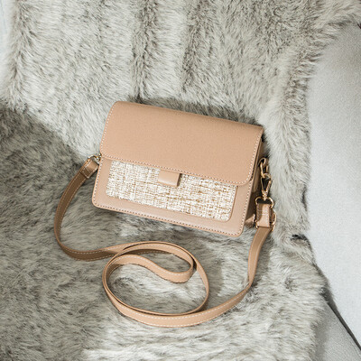 

Frosted small womens bag tide small square bag fashion Korean version of single shoulder chain Joker Messenger bag ins
