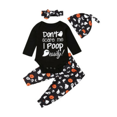 

US Infant Baby Boy Girl Halloween Costume Playsuit Romper Pants Clothes Outfit