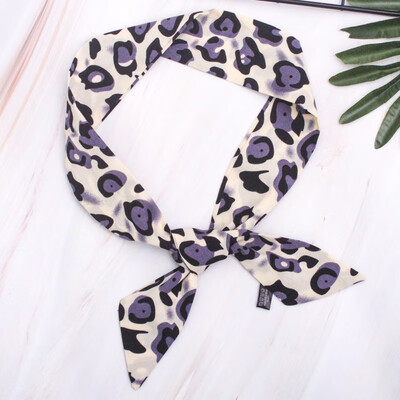 

New small scarf ladies wild spring&autumn Korea narrow strips summer ins ribbon decoration tied bag small scarf