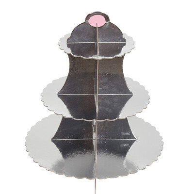 

3 Tier Cupcake Stand Food Platter Round Display Party Decoration Supplies Wedding Accessories Dessert Rack