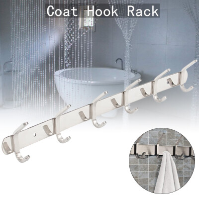 

Coat Hook Rack Wall Mount Stainless Steel Hanger Heavy Duty Clothes Hat Holder