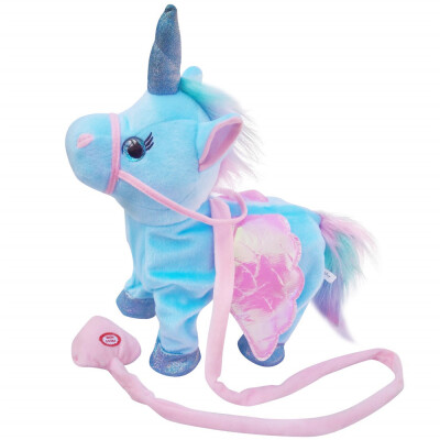 

Electric Walking Unicorn Stuffed Animals Plush Musical Pony Toy