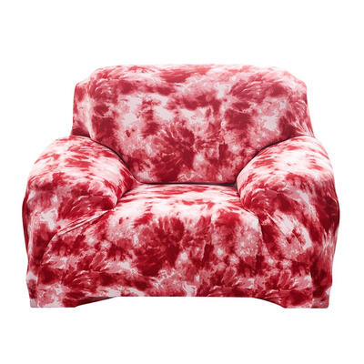 

Graffiti All-inclusive Couch Stretch Sofa Full Cover Thin Slipcover Red