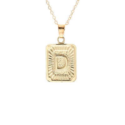 

Fashion Jewelry Brand English Alphabet Pendant Necklace For Women Gift