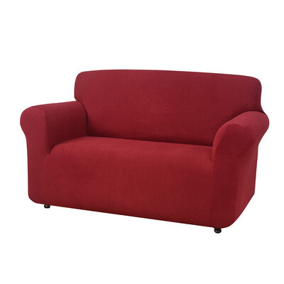 

SUPIN Jacquard Fleece Loveseat slipcover Polyester&Spandex 2 Seater Cushion Couch CoverSlipcovers Furniture Protectors 7375