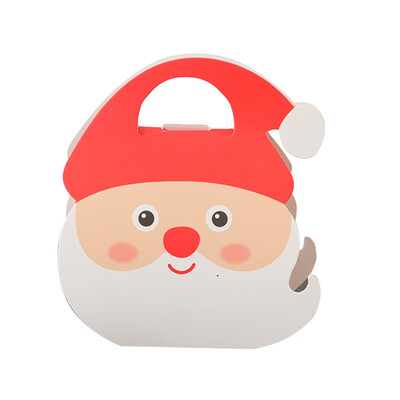 

New Kids Favors Gift Package Creative Christmas Decoration Paper Carrier Candy Box Xmas Bags