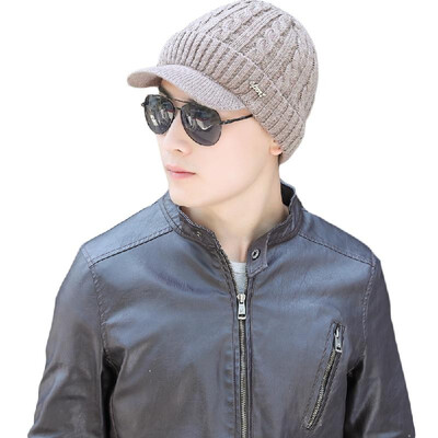 

Fashion Men Knitted Beret Crochet Slouch Baggy Beanie Winter Warm Hat Cap Headwear