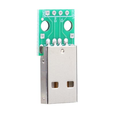 

10pcs Type A USB Male to DIP 254mm PCB Board Power Supply Adapter Module