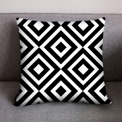 

Siaonvr Print Pillow Case Polyester Sofa Car Cushion Cover Home Decor