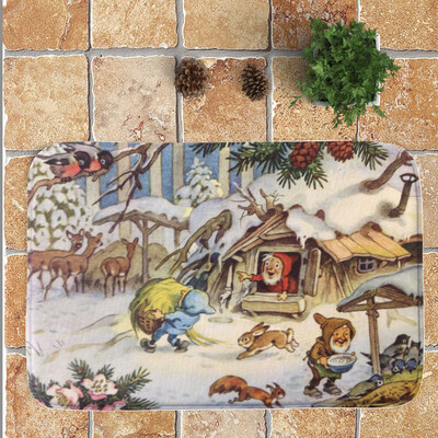 

〖Follure〗Merry Christmas Welcome Doormats Indoor Home Carpets Decor 40x60CM
