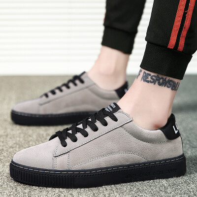 

mens shoes autumn tide casual canvas skate shoes all-in-one cloth shoes sports same style Korean tide shoes